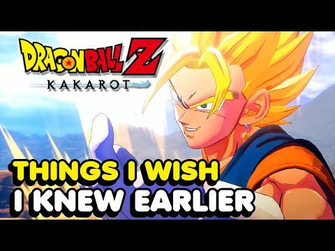 Things I Wish I Knew Earlier In Dragon Ball Z Kakarot (Tips & Tricks)