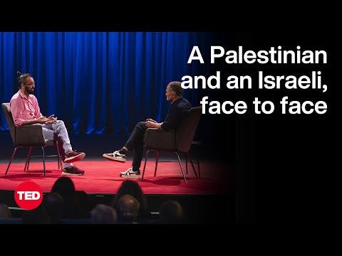 A Palestinian and an Israeli, Face to Face | Aziz Abu Sarah and Maoz Inon | TED