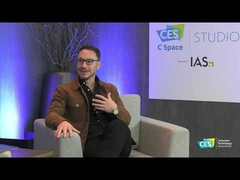 Vizio's Group VP, Advertising, Data Sales, Adam Bergman, In The C Space Studio – CES 2024