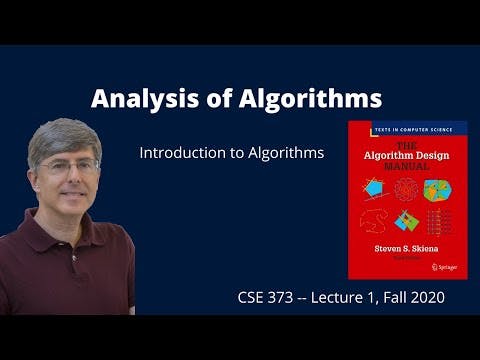 CSE 373 -- Lecture 1, Fall 2020