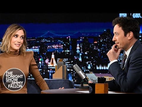Kristen Wiig and Jimmy Fallon Guess the Plots of Avatar, Twilight and More! | The Tonight Show