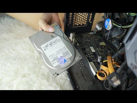 Instructions for properly plugging a hard drive into a computer that anyone | Kaye Torres Mp8386