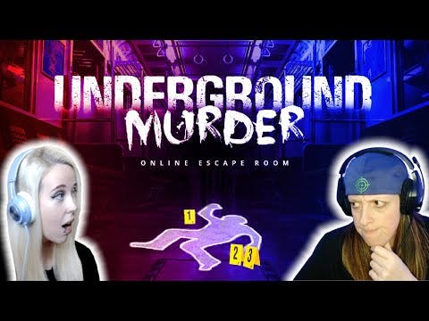 Catching a killer | Underground Murder Escape Room ft. Valentine Gaming