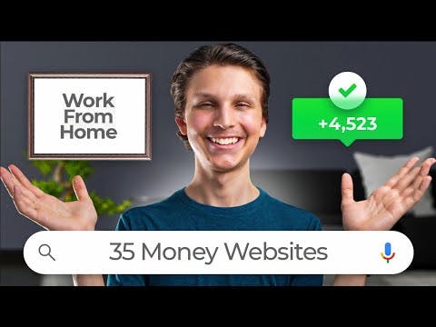 35 Easy Websites To Make Money Online (Work From Home Jobs)