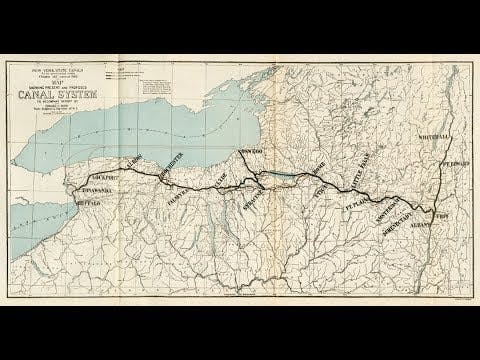 The History of the Erie Canal documentary