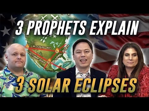 3 PROPHETS Explain 3 American SOLAR ECLIPSES | APRIL8 SIGN | Amanda Grace, Brandon Biggs Cioccolanti