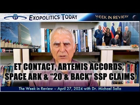 ET Contact, Artemis Accords, Space Ark and “20 and back” SSP claims