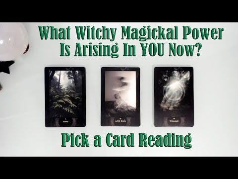 YOUR NEW WITCHY MAGICKAL POWER! WHAT IS IT AND WHY IS IT ARISING? PICK A CARD