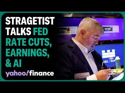 Strategist discusses Fed to cut rates mid 2024, earnings, Fortune 100,and AI