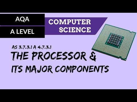 AQA A’Level The processor and its major components