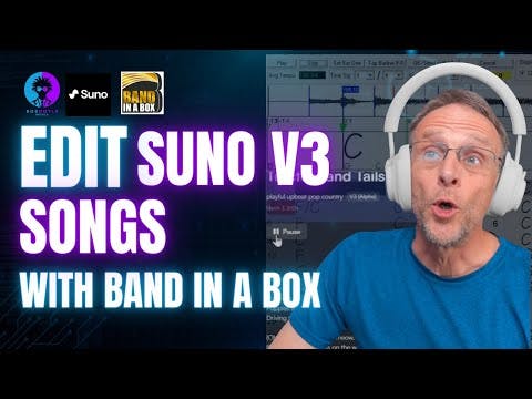 How a "Real" Musician can use Suno v3 AI Generated Music