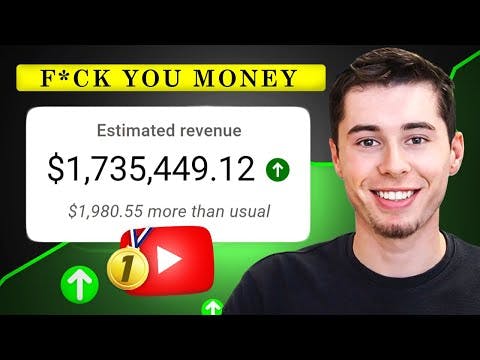 How I Make F*ck You Money on YouTube - Full YouTube Monetization Guide 2024
