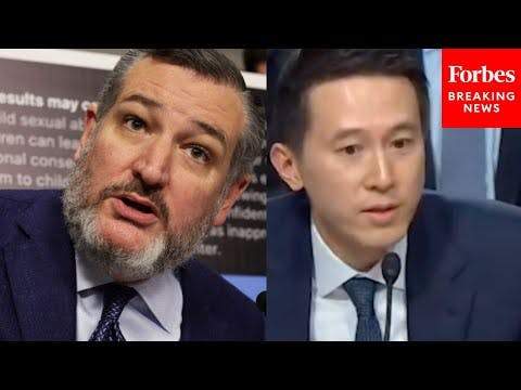 Ted Cruz Asks TikTok CEO Point Blank: 'What Happened In Tiananmen Square?' At Child Safety Hearing