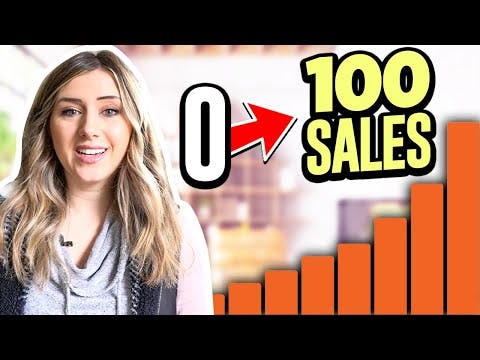 How to Get your FIRST 100 Sales on Etsy(without paid ads)