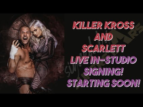 Live in-studio signing with Killer Kross & Scarlett Bordeaux