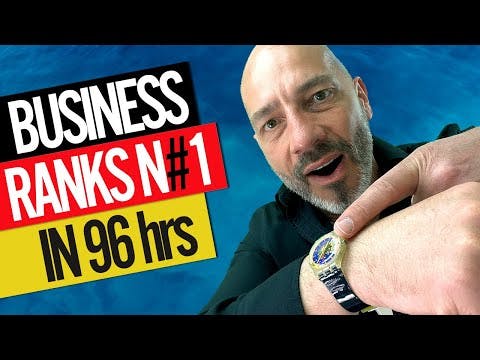 I Ranked a Google My Business Listing N#1 in 96 hrs (With One Simple Change)