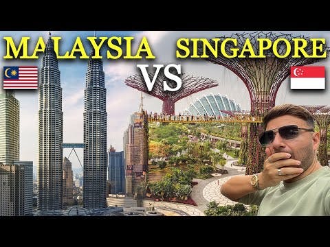 MALAYSIA VS SINGAPORE | Which Country is Honestly BETTER? 🇲🇾 🇸🇬