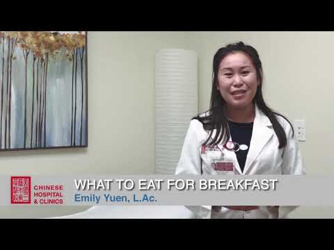 What to eat for breakfast according to Traditional Chinese Medicine (TCM)
