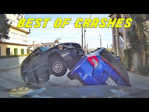 INSANE CAR CRASHES COMPILATION  || BEST OF USA & Canada Accidents - part 21