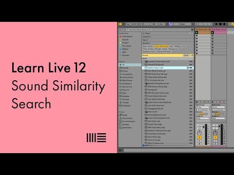 Learn Live 12: Sound Similarity Search