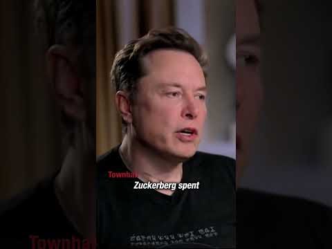 "Zuckerberg spent $400 million in the last election...in support of Democrats!" Musk TORCHES Meta