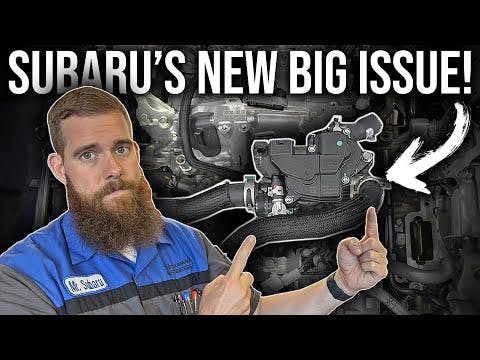 Subaru's New BIG Issue! TCV - Thermo Control Valve Failures!
