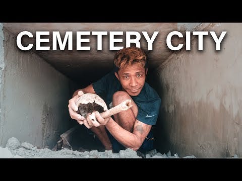 VIVERE DENTRO LE TOMBE - La città segreta nel cimitero di Manila🇵🇭