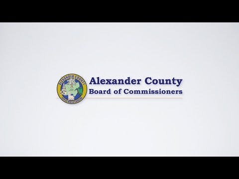 Alexander County Board of Commissioners Meeting - March 4, 2024