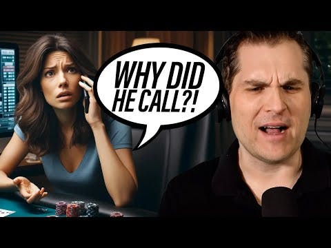 Wow That's the WORST Call Ever (Poker is Definitely Alive!)