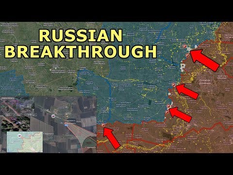 Russian BREAKTHROUGH Northwest Of Avdiivka Forces 47th Mechanized Brigade To Act