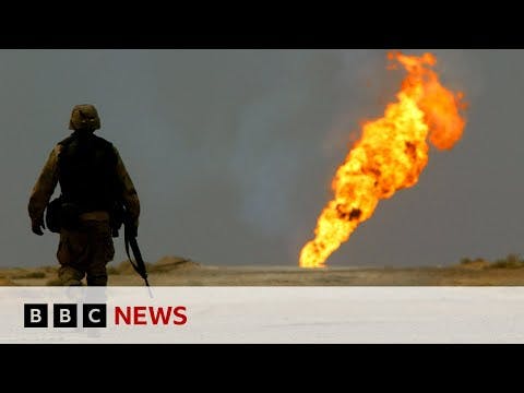US launches retaliatory strikes in Iraq and Yemen | BBC News