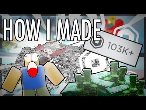 How I Made 100,000 ROBUX on FIRST COMMISSION EASILY! (Roblox Studio)