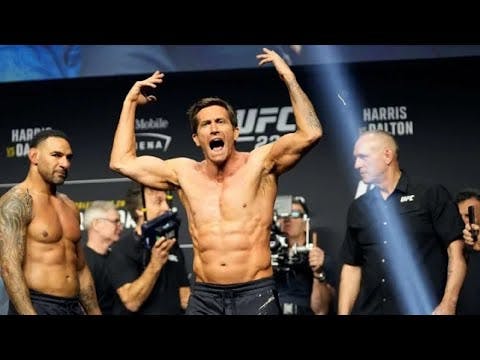 Jake Gyllenhaal Shows Off Ripped Physique At UFC 285 As He Readies Road House Remake