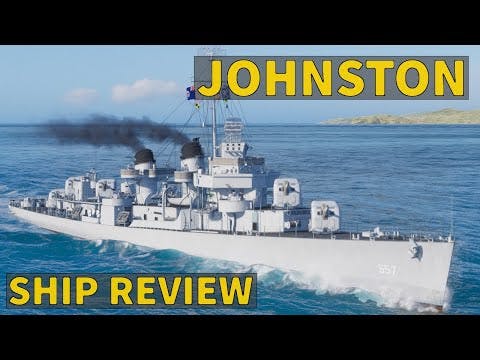 Johnston - New T9 American Destroyer | World of Warships