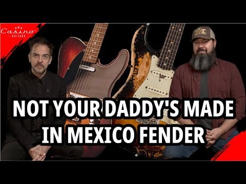 Not Your Daddy's Made In Mexico Fender