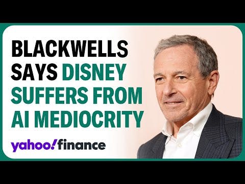 Disney activist investor urges company to create CTO role, says company suffers from AI mediocrity