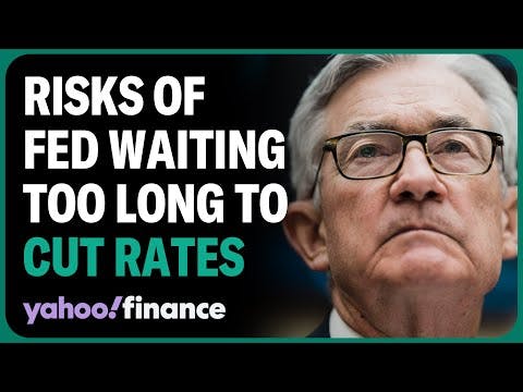 Risks of Fed waiting too long to cut rates, plus economist says housing market at 'rock bottom'