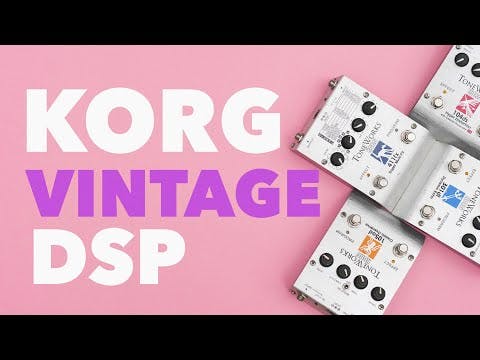 Korg Toneworks Pedals (Amazing Vintage DSP)