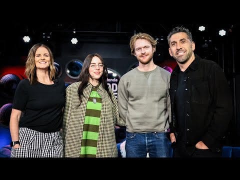 Lunch with Billie Eilish and FINNEAS