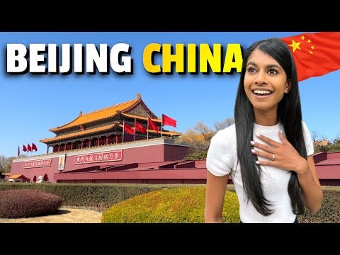 China is NOT at all what we expected! First day in Beijing 🇨🇳