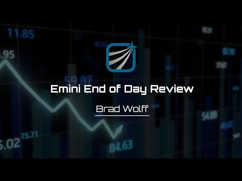 Emini End of Day Review - Monday March 25, 2024 - Brad Wolff